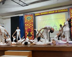 International Yoga day celebration year 24-25